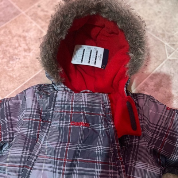 OshKosh B’gosh Baby plaid Snowsuit / 18 months - Picture 2 of 6